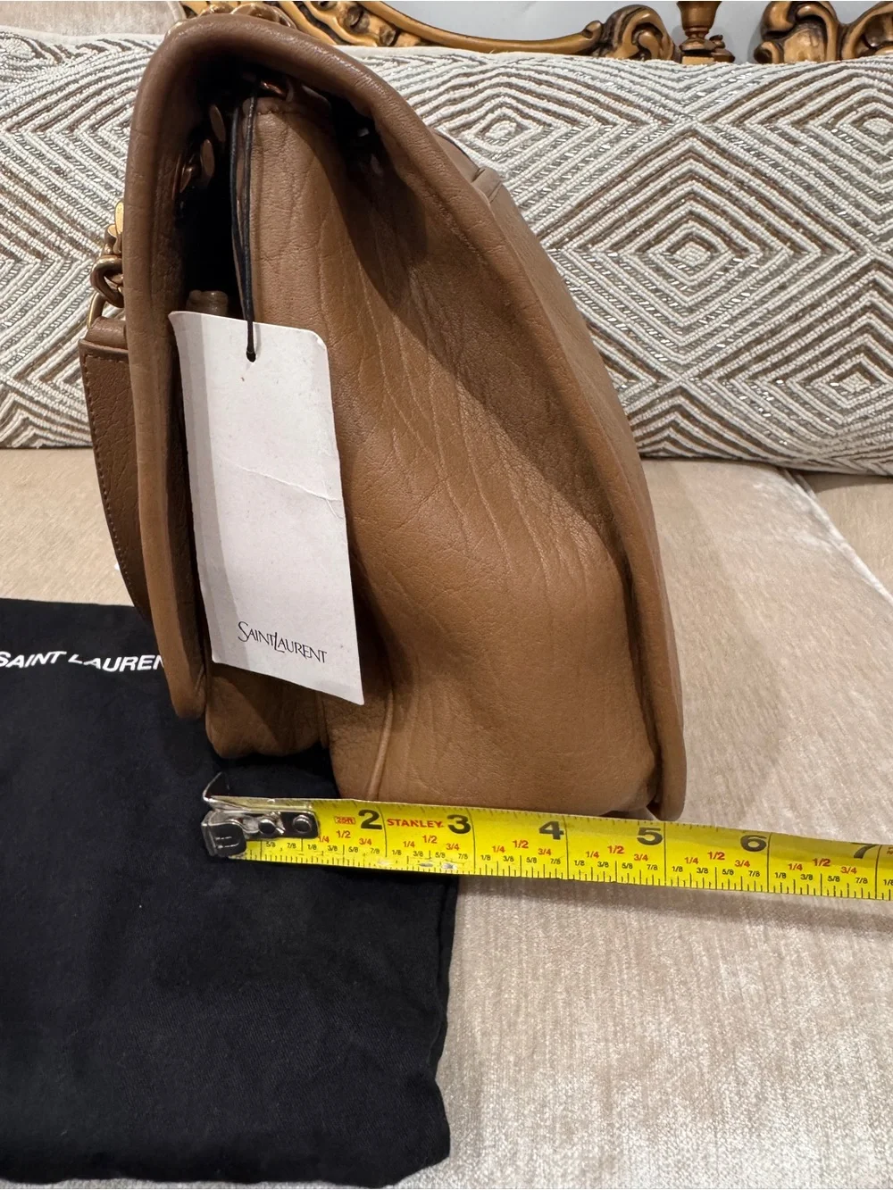Saint Laurent NIKI LARGE IN GRAINED LAMBSKIN